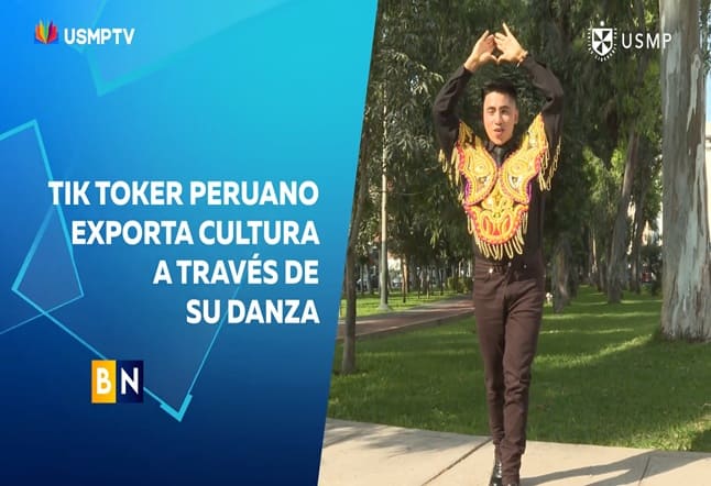 BAILARÍN PERUANO PROMUEVE NUESTRO ARTE EN TIKTOK